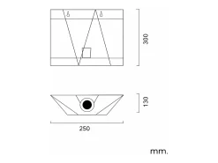 Aplique de Pared Metal Cristal Mattina ILUZZIA Dorado