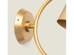 Aplique de Pared Metal Edern Dorado
