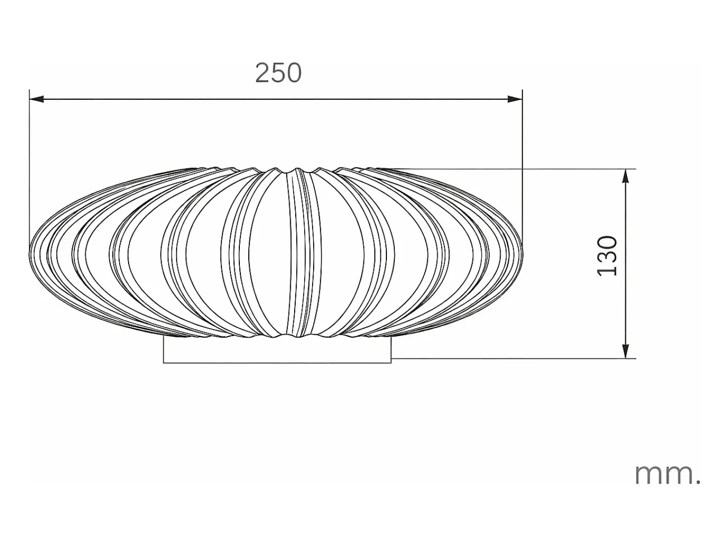 Aplique de Pared Metal Ronith ILUZZIA Dorado