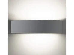 Aplique de pared moderna de yeso blanco minimalista 30cm Tony