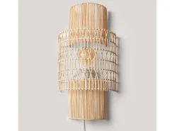 Aplique de Pared Papel Trenzado Masego L ILUZZIA Natural