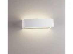 Aplique de pared RETT de estilo moderno - Longitud 25 cm - LED SMD 8W - 790lm -3K - up&down - aluminio - aluminio cepillado - IP20