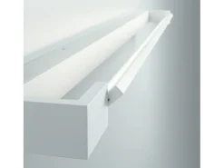 Aplique de pared TILT estilo moderno - L.60 cm- LED SMD 18W - 2165 lm y 4K 270 grados - aluminio y blanco - IP44