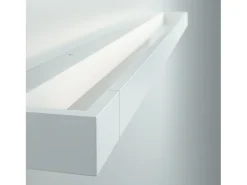 Aplique de pared TILT estilo moderno - L.90 cm- LED SMD 30W - 3745 lm y 4K 270 grados - aluminio y negro - IP44