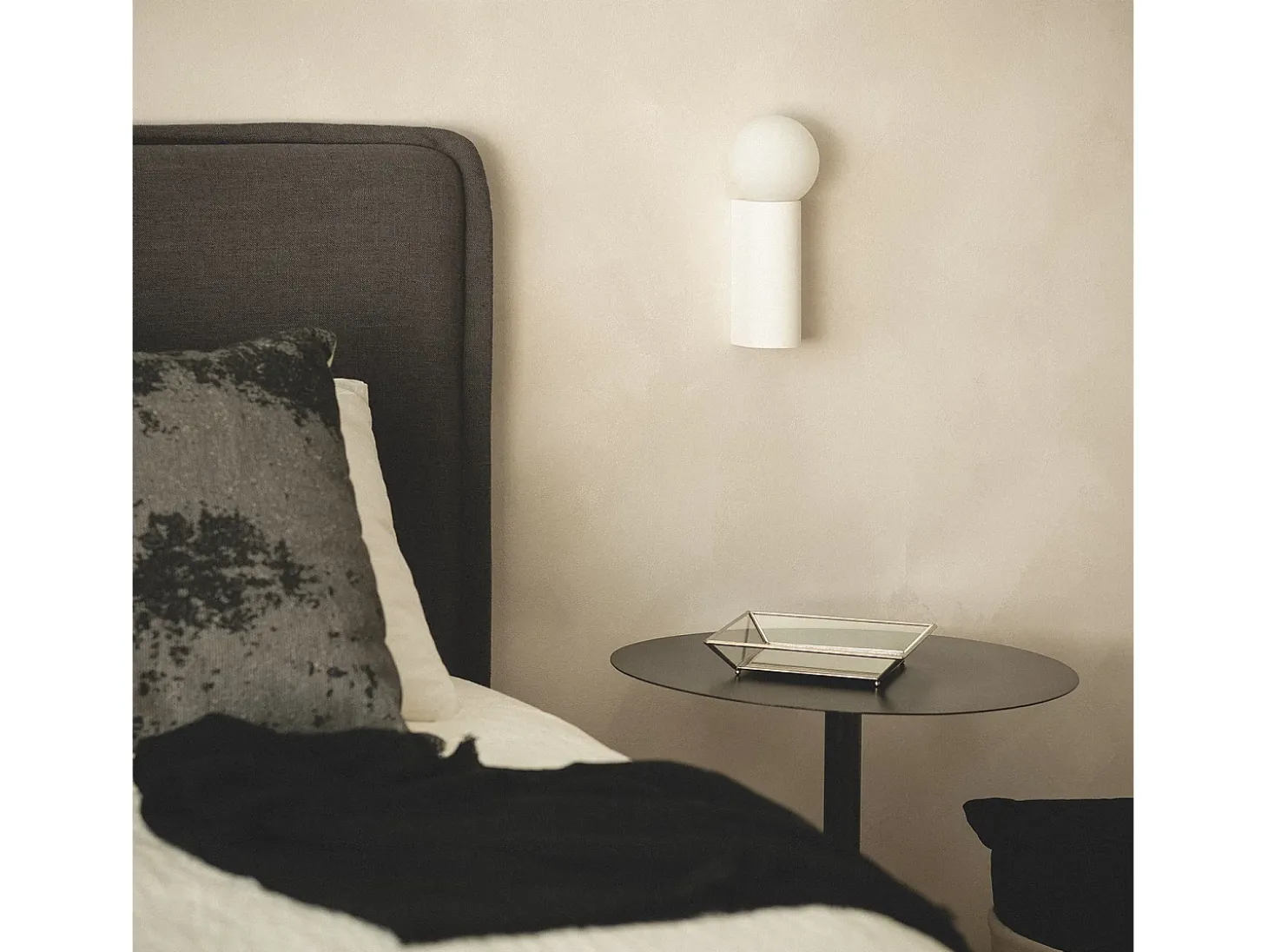 Aplique de Pared Yeso Bloky Blanco