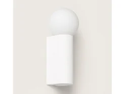Aplique de Pared Yeso Bloky Blanco