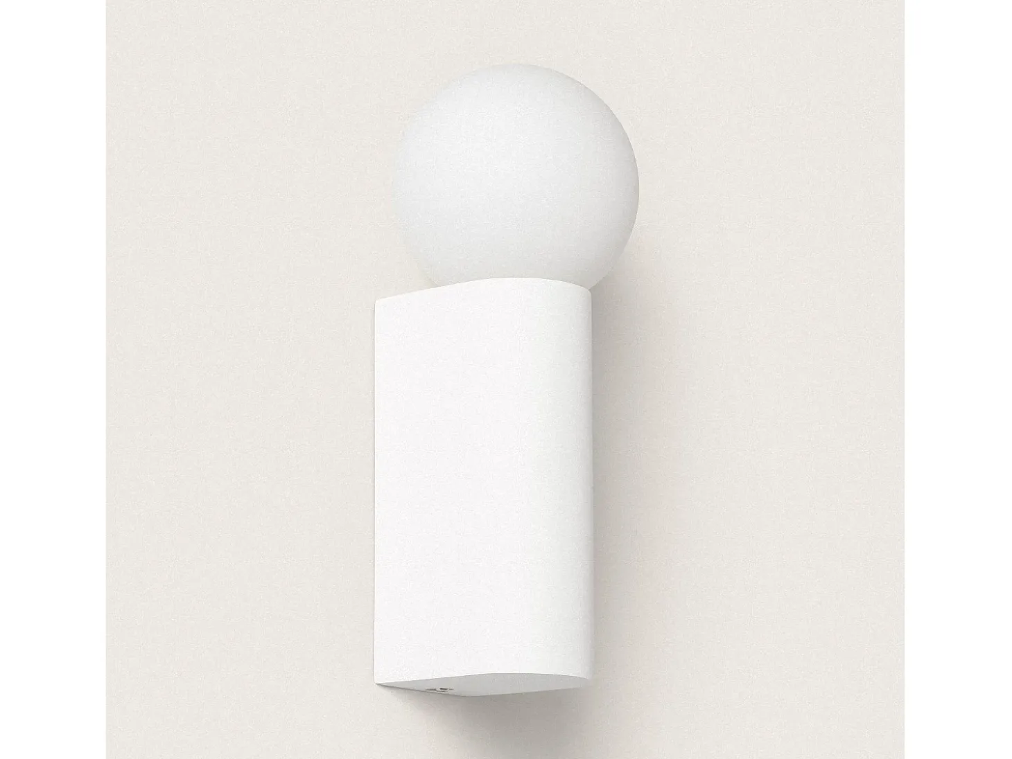 Aplique de Pared Yeso Bloky Blanco