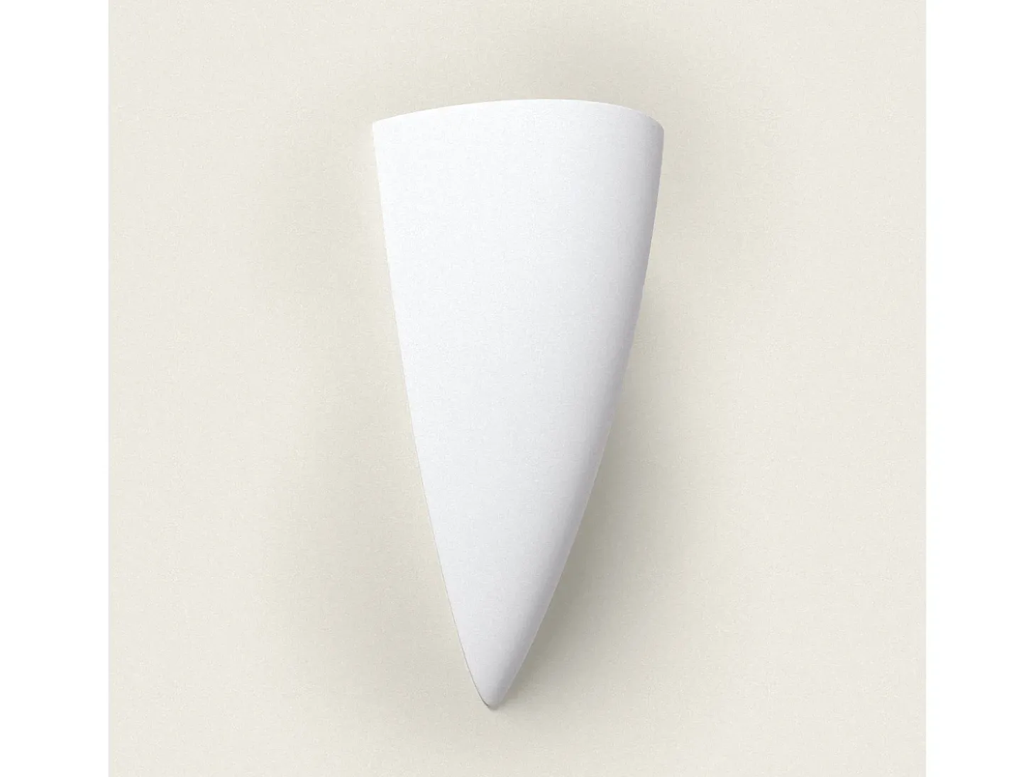 Aplique de Pared Yeso Dupmy Torch Blanco