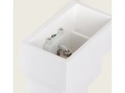 Aplique de Pared Yeso Tatane Blanco