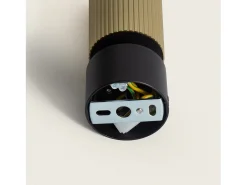 Aplique de Techo Aluminio Aritz 1 Foco Dorado