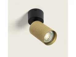Aplique de Techo Aluminio Aritz 1 Foco Dorado