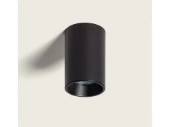 Aplique de Techo Circular Traxim M Negro
