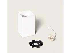 Aplique de Techo Cuadrado Traxim S Blanco