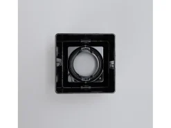 Aplique de Techo Cuadrado Space Negro
