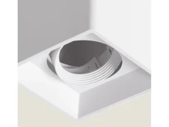 Aplique de Techo Cuadrado Space Blanco