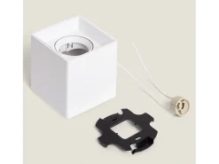 Aplique de Techo Cuadrado Space Blanco