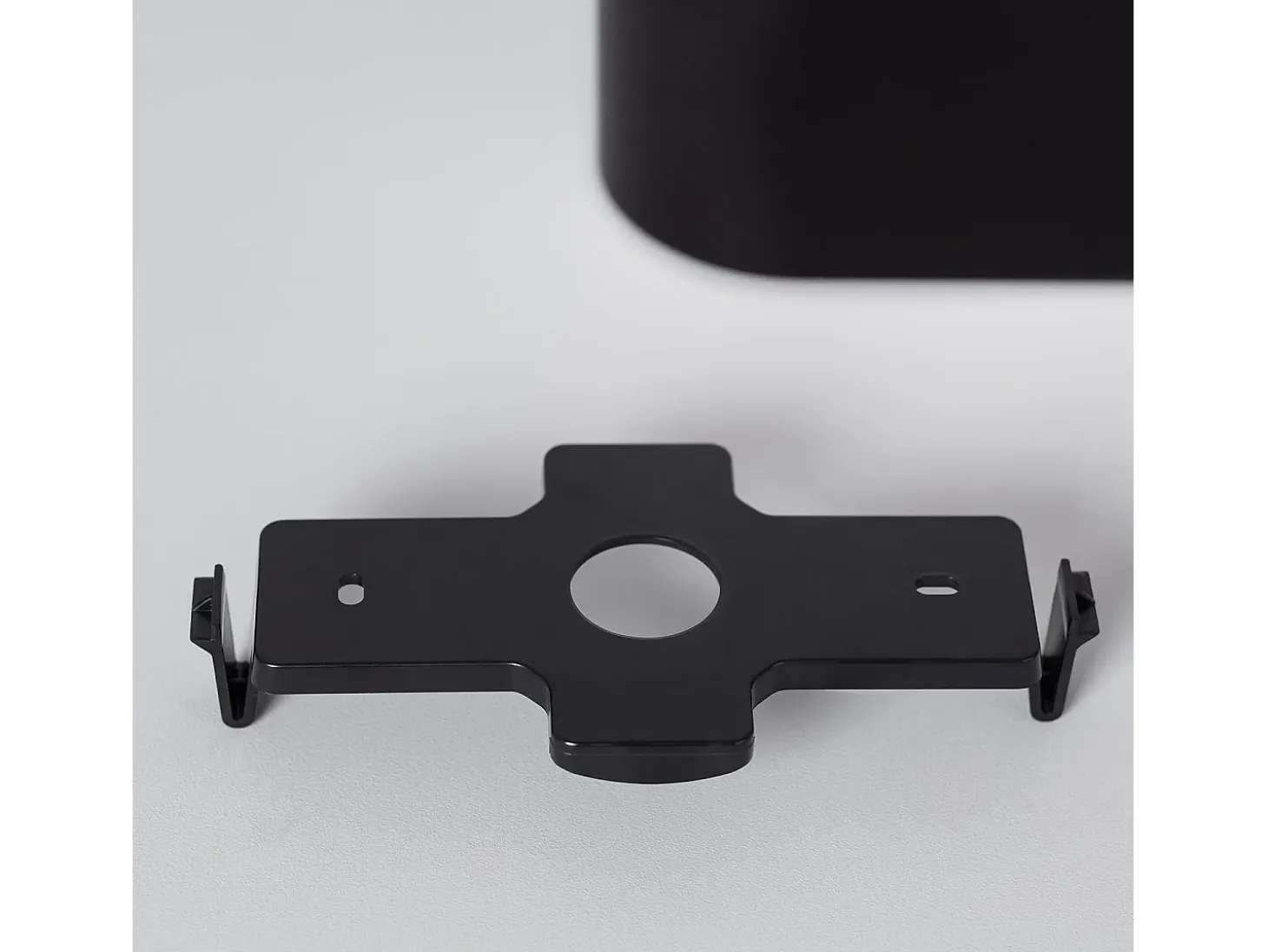 Aplique de Techo Doble Negro con Bombilla GU10 Space 6000K Blanco Frío