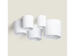 Aplique de Techo LED 30W Aluminio Syrah Blanco Seleccionable (Cálido-Neutro) 2700K - 3300K - 4000K