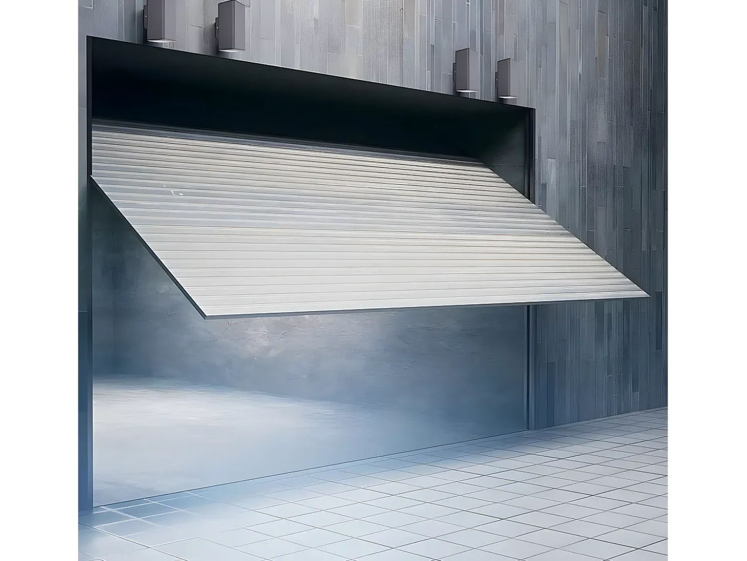 Aplique Doble Luz Para Exterior Modelo Yopol Gris