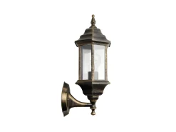 Aplique Ext. Aluminio Pollux Pequeño Ip44