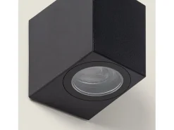 Aplique Exterior de Pared Miseno Negro Negro