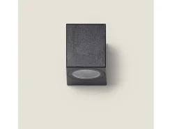 Aplique Exterior de Pared Miseno Negro Negro