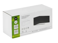 Aplique Gris Para Exterior De La Serie Masala Ip65