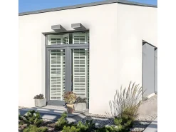 Aplique Gris Para Exterior De La Serie Masala Ip65