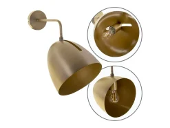 Aplique Inoi Lumit 28W de pared bronce Ø20x32 cm