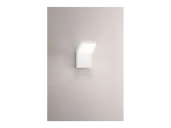 Aplique LED de pared Piega de 20 W, temperatura de color correlacionada (CCT) 3000 K, 4000 K y 6000 K, 1600 lm, IP65, blanco - Perenz