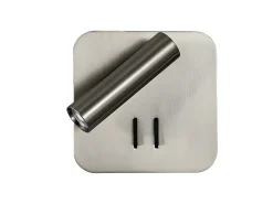 Aplique Led Modelo Manet Cuadrado Color Niquel