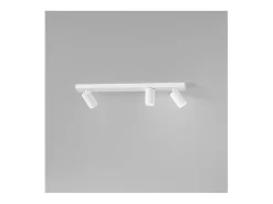 Aplique LED ODDY orientable redondo Blanco 3xGu10 Perenz