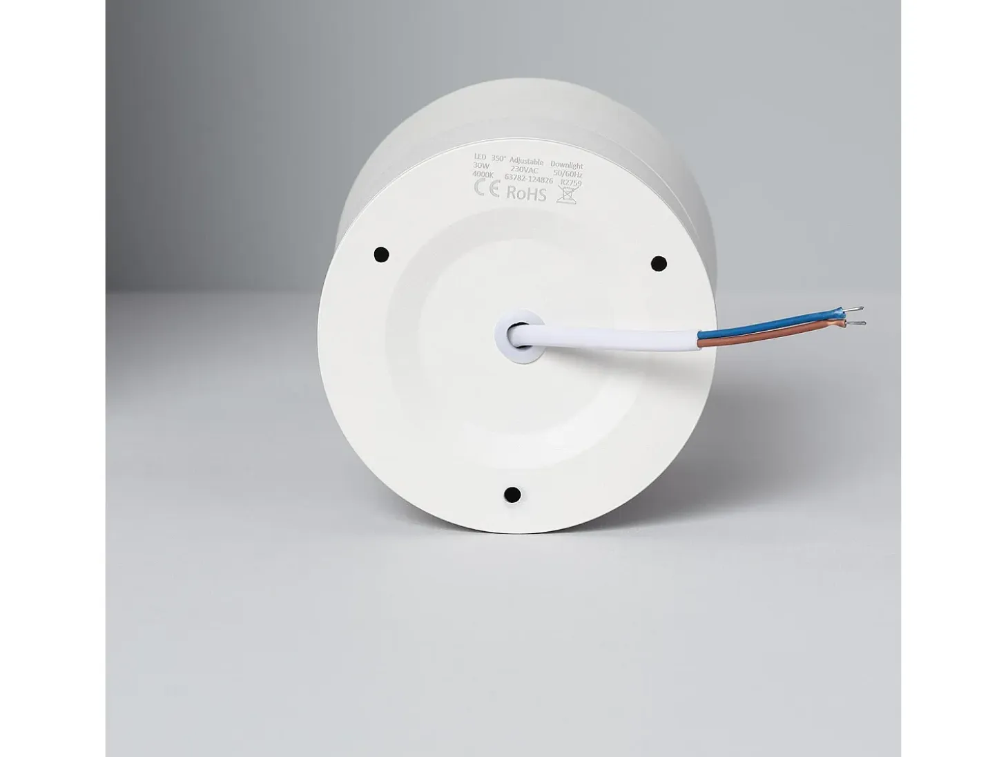 Aplique LED 30W de Aluminio Circular Blanco New Onuba 4000K Blanco Neutro