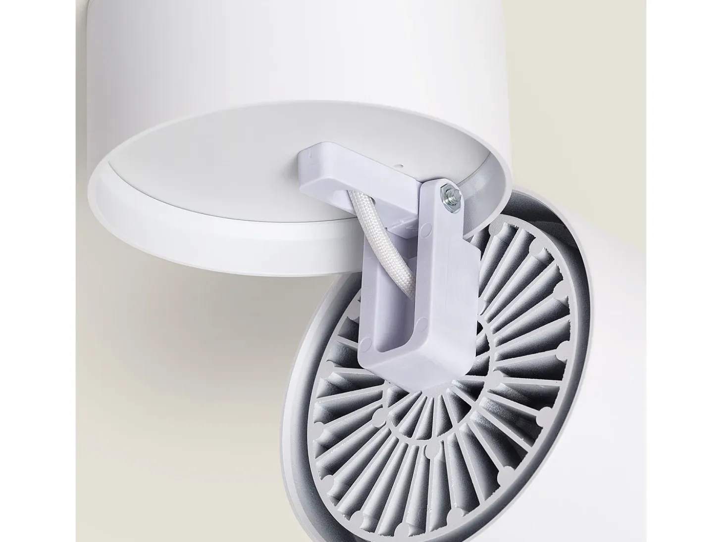 Aplique LED 30W de Aluminio Circular Blanco New Onuba 4000K Blanco Neutro