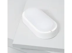 Aplique LED 25W Oval IP65 White 5000K Blanco Frío