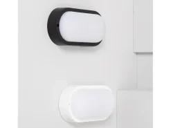 Aplique LED 25W Oval IP65 White 3000K Blanco Cálido