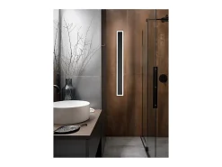 Aplique LED WALLY de aluminio 17W 3000K Perenz 62,5 cm negro
