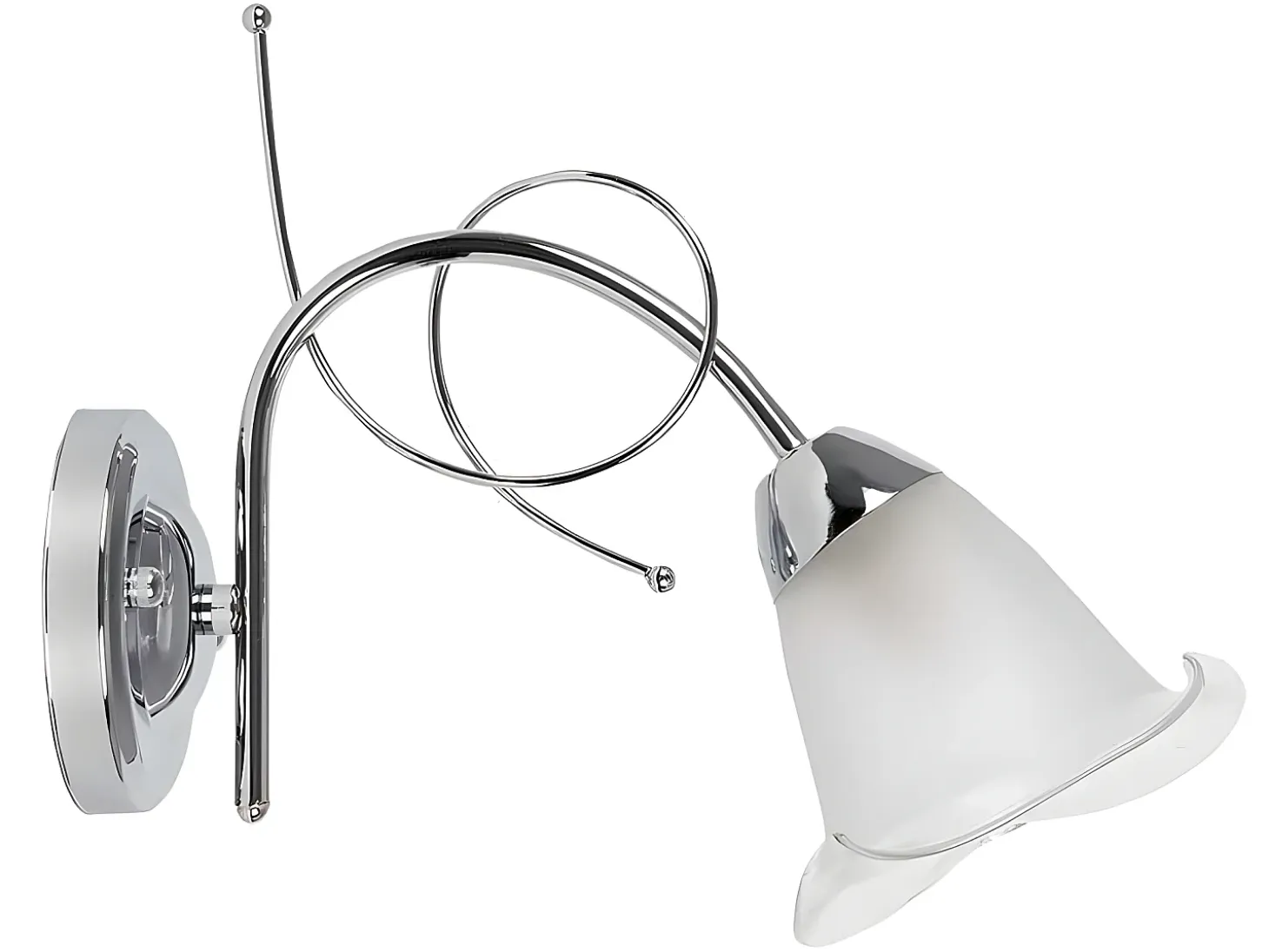 Aplique Modelo Adelfa Cromo 1 Luz