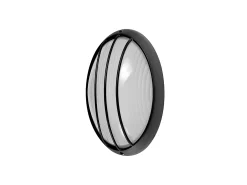 Aplique Ovalado Pequeño Aquila Negro En Aluminio,