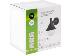Aplique Para Jardin Modelo Mentol Gris Ip44