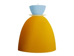 Aplique TOSEL ,madera,AMARILLO,A30xD24,5xP28cm