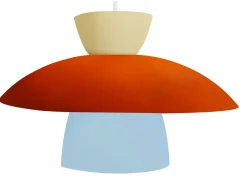 Aplique TOSEL ,madera,Azul ,A30xD24xP27,5cm