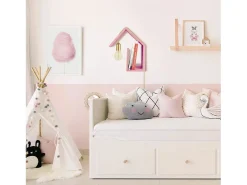 Aplique TOSEL ,madera,Rosa ,A10xD30xP30cm