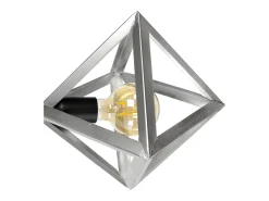 Aplique TOSEL ,metal ,Aluminio ,A40xD13xP40cm
