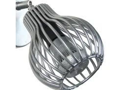 Aplique TOSEL ,metal,Aluminio ,A20xD11xP17cm