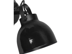 Aplique TOSEL ,metal,Negro ,A 13xD 18x P 15cm