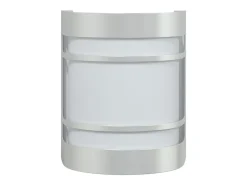 Apliques de exterior 2 unidades acero inoxidable plateado ES485244
