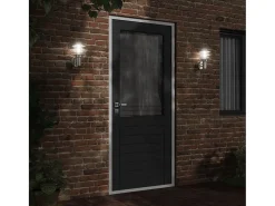 Apliques de exterior 2 unidades acero inoxidable plateado ES826438