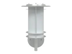 Apliques de exterior 2 unidades acero inoxidable plateado ES585178