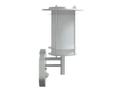 Apliques de exterior con sensor 2 unidades acero inoxidable ES968466